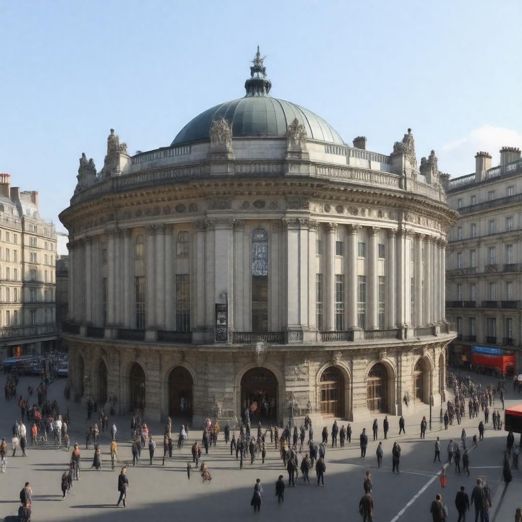 Click to view larger image AI-created image of London Pavilion