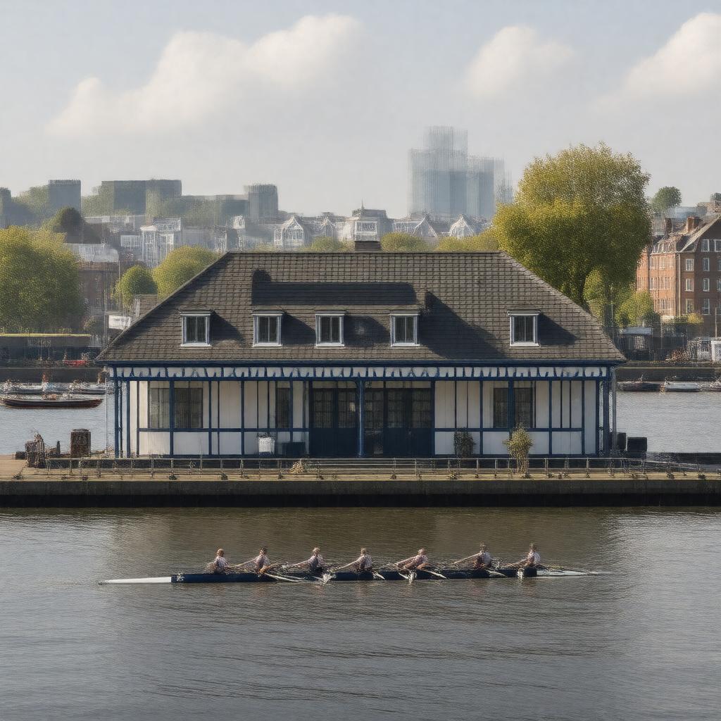 AI-created image of London Rowing Club