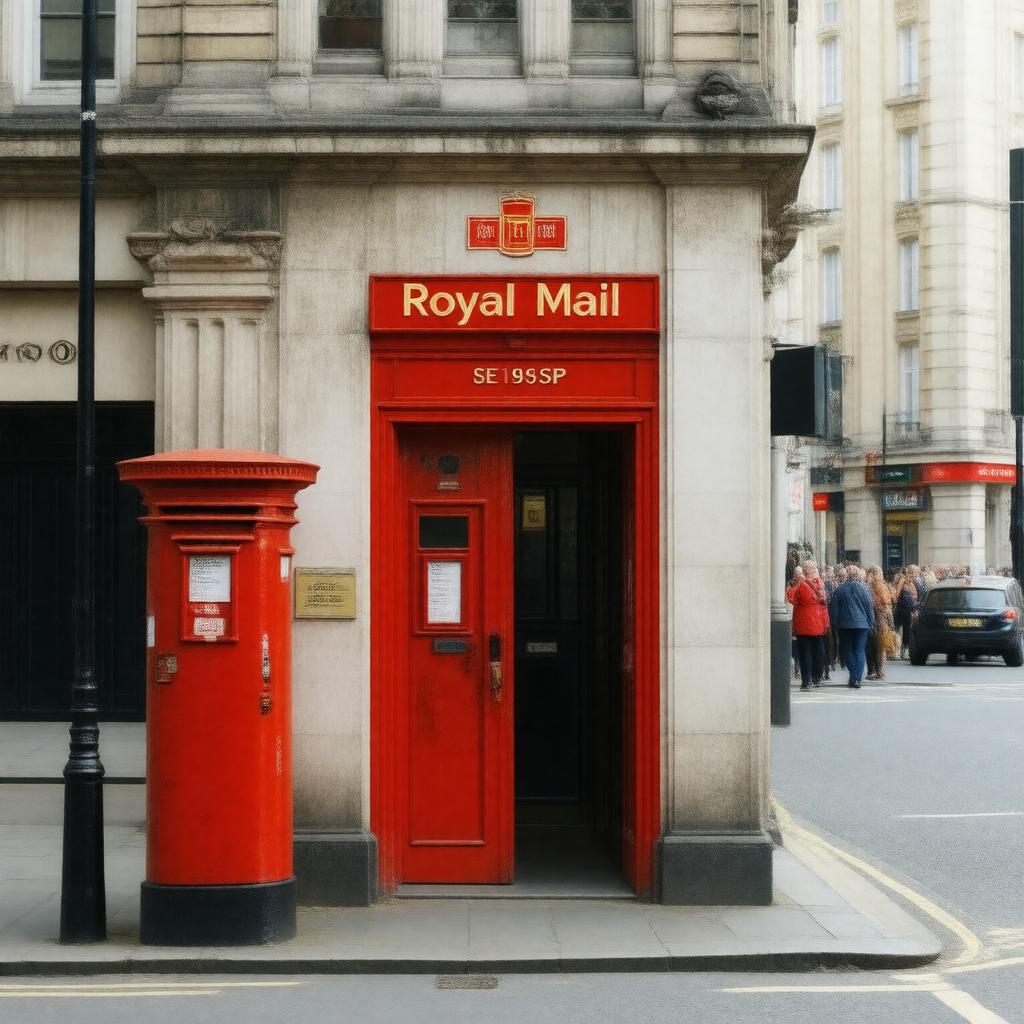 AI-created image of London SE1 9SP, England