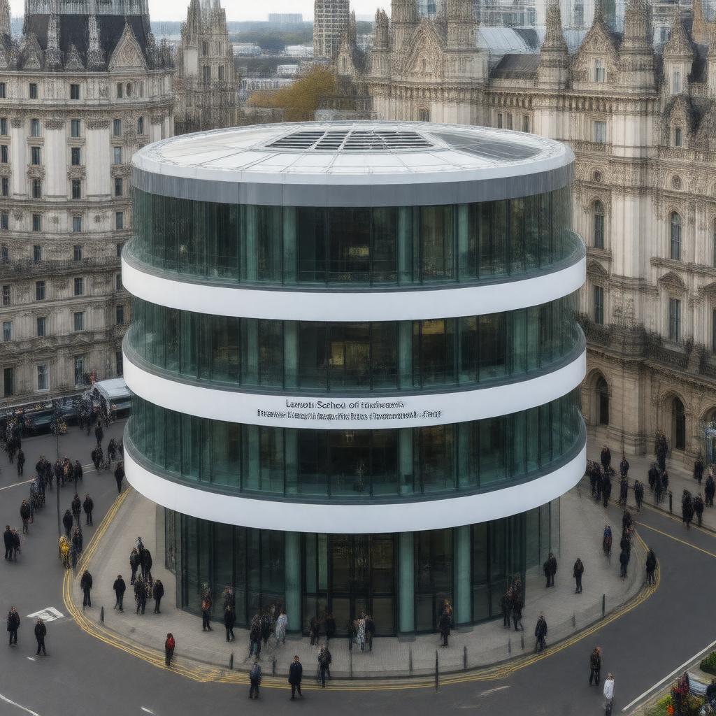 AI-created image of London School of Business and Hospitality International Group