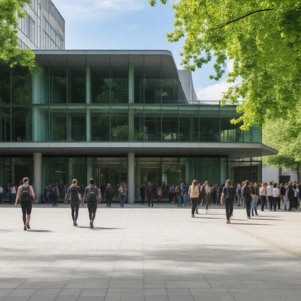 Click to view larger image AI-created image of London School of Business and Management