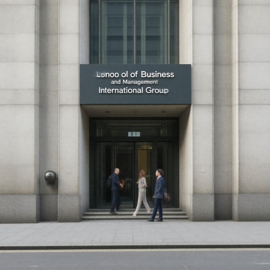 Click to view larger image AI-created image of London School of Business and Management International Group