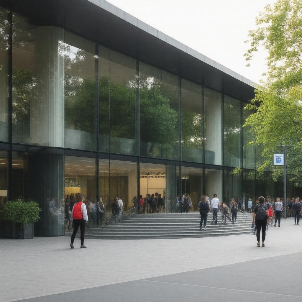 AI-created image of London School of Business and Social Sciences