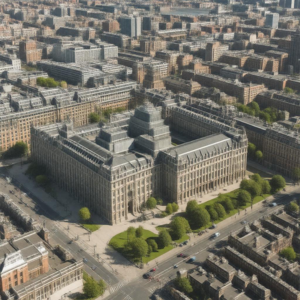 AI-created image of London School of Economics and Political Science
