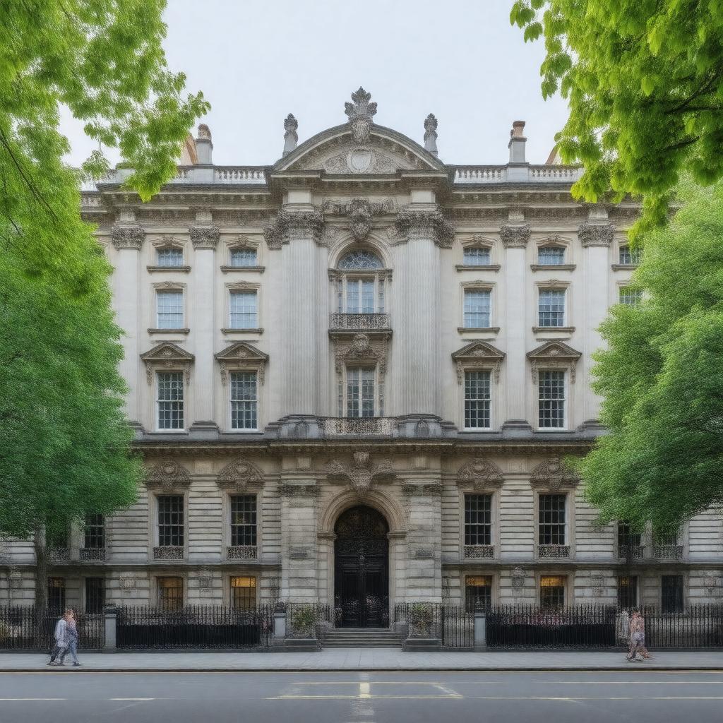 AI-created image of London School of Fashion