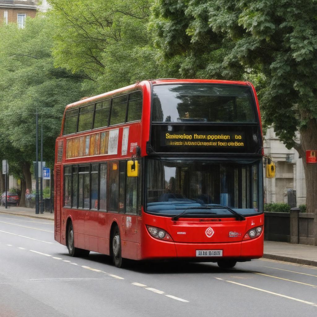 AI-created image of London Sovereign Bus Company