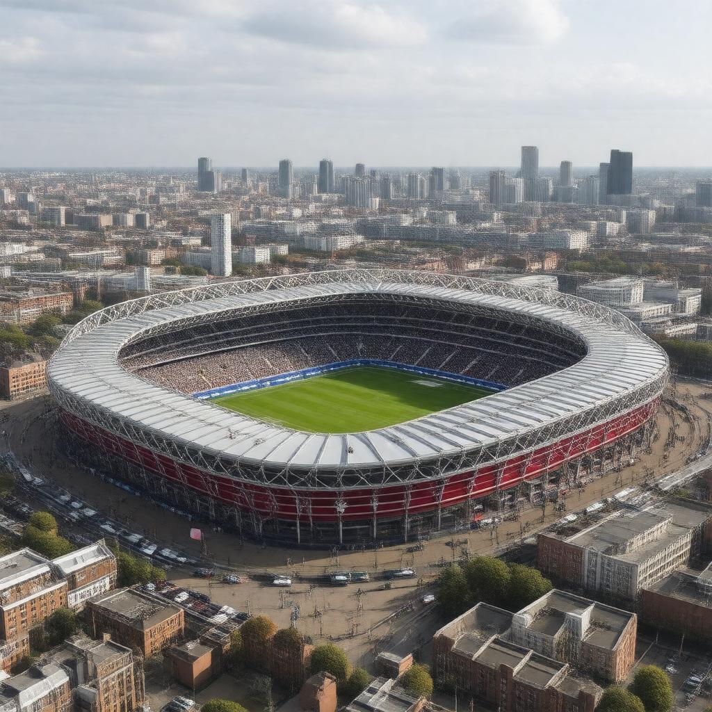 AI-created image of London Stadium 185