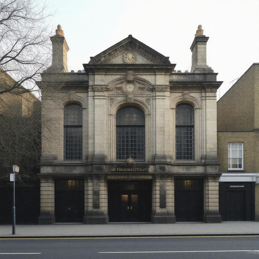 AI-created image of London Theatre Studio