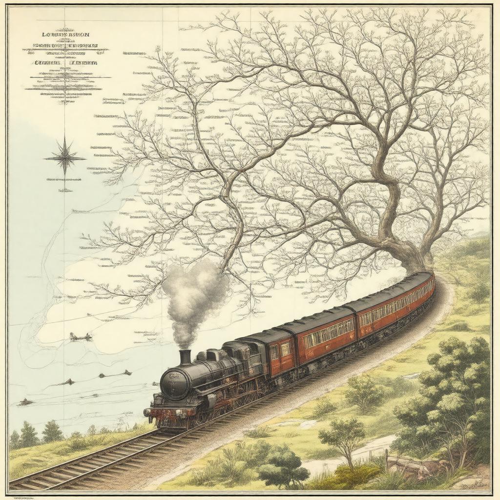 AI-created image of London, Tilbury and Southend Railway