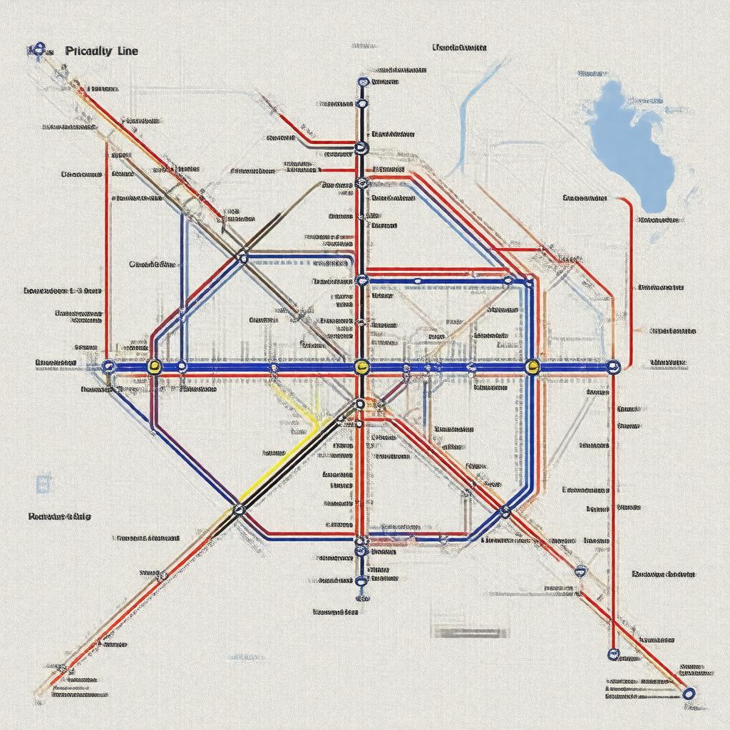 AI-created image of London Underground Piccadilly Line