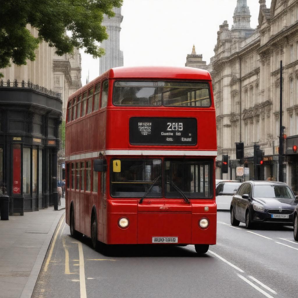 Click to view larger image AI-created image of London United