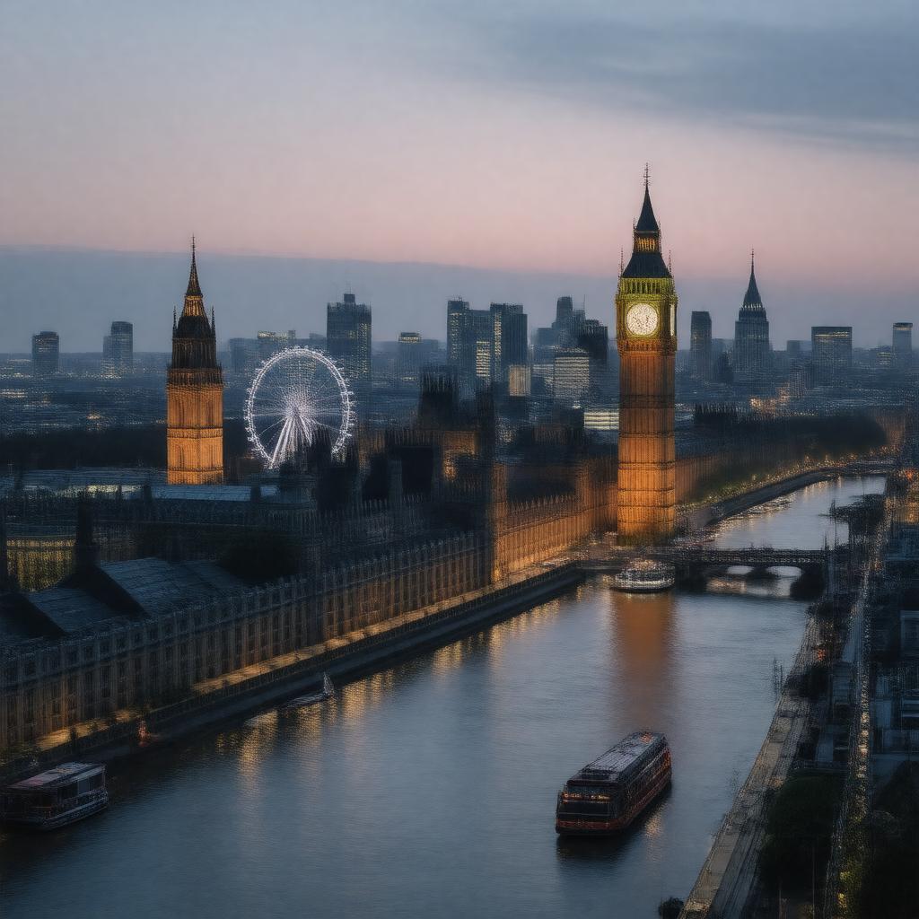 AI-created image of London, United Kingdom