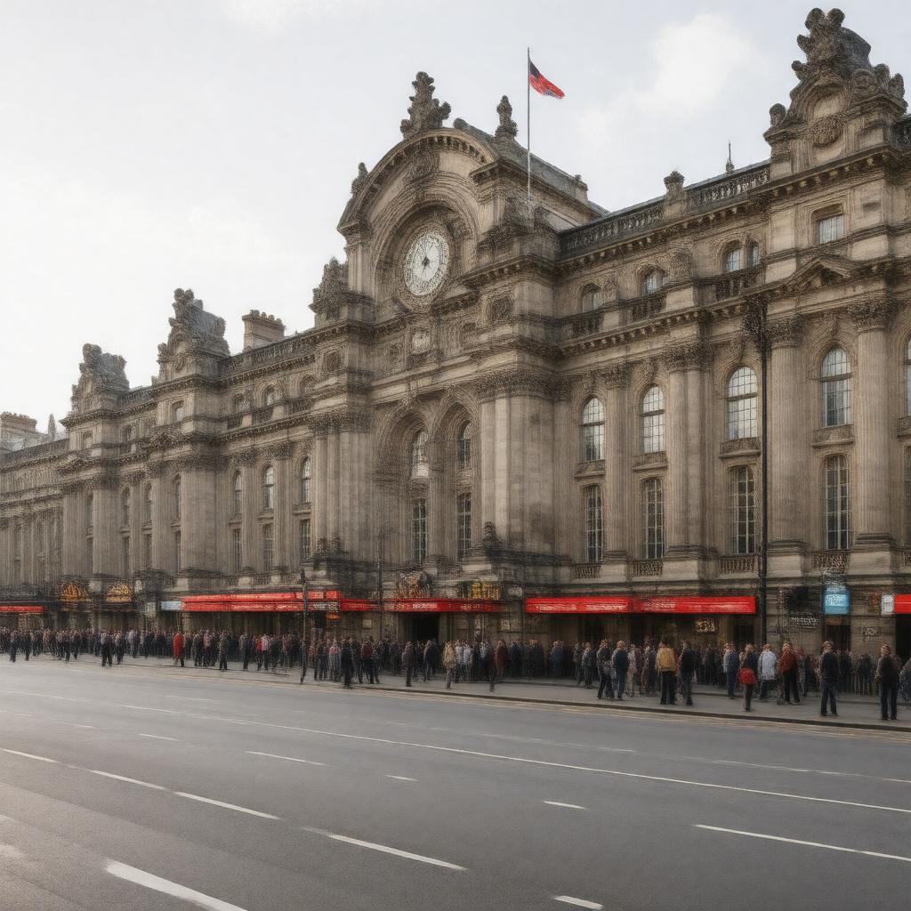 AI-created image of London Victoria