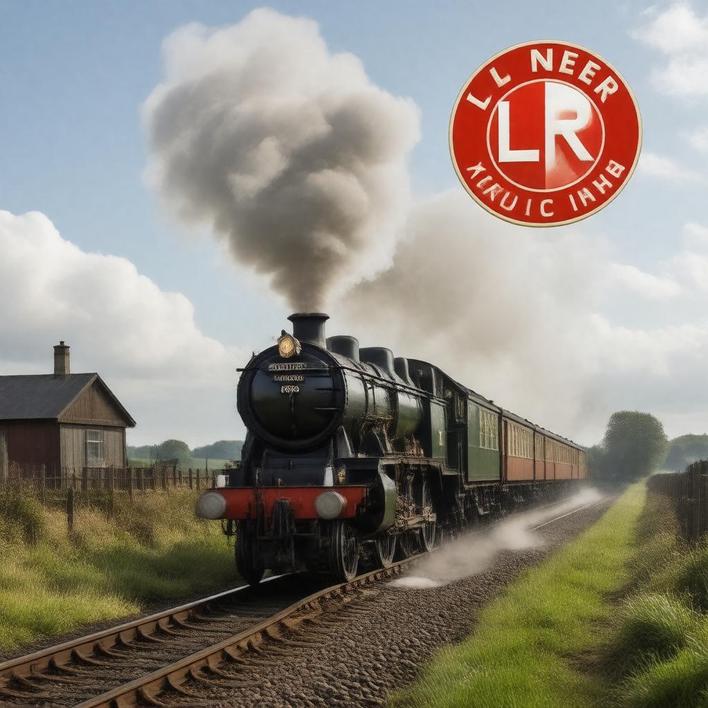 AI-created image of London and North Eastern Railway