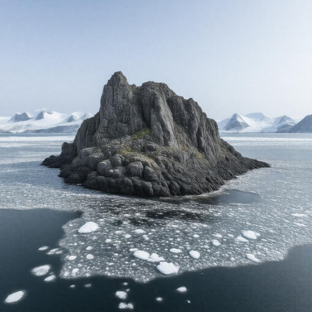 Click to view larger image AI-created image of Lone Island