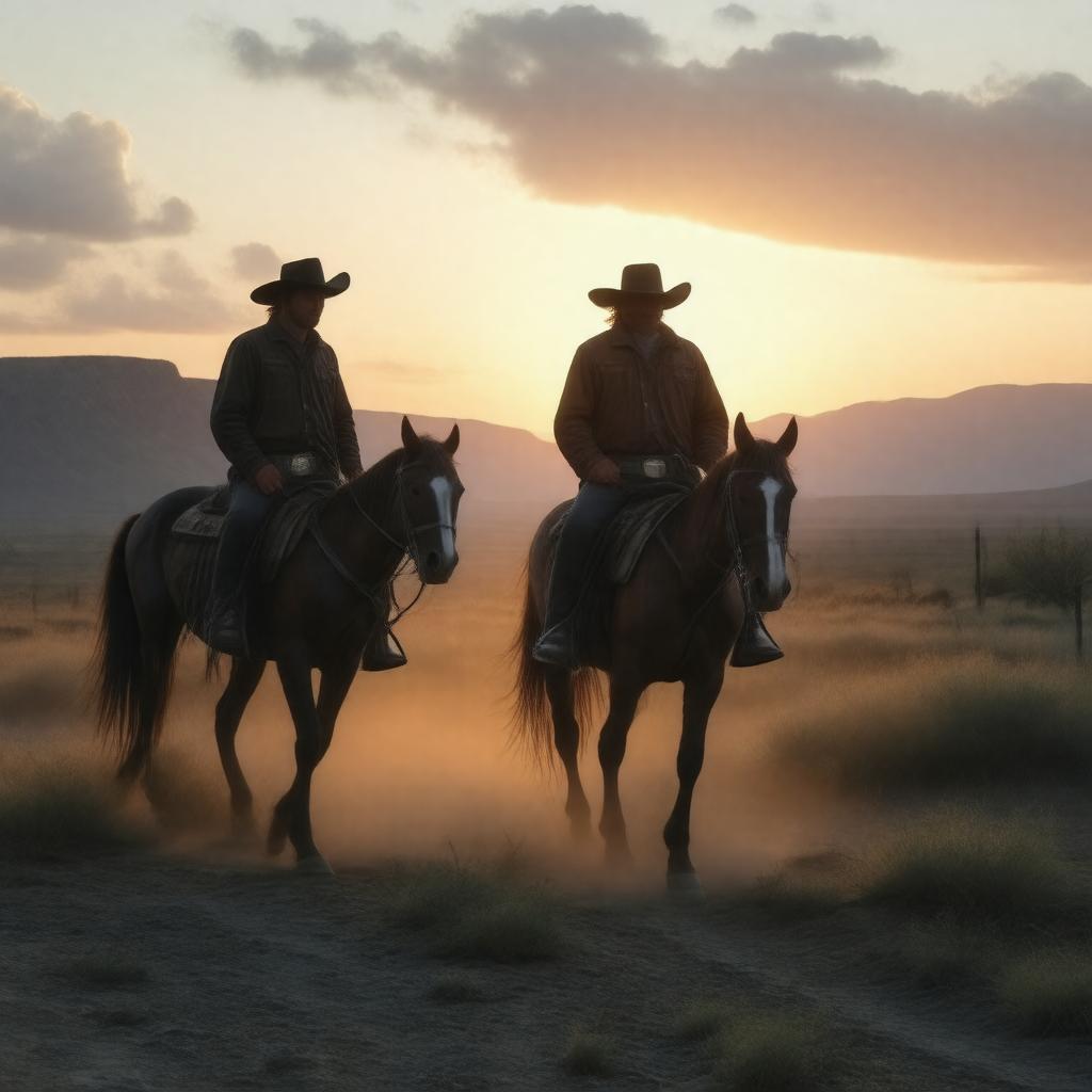 AI-created image of Lonesome Dove (TV miniseries)