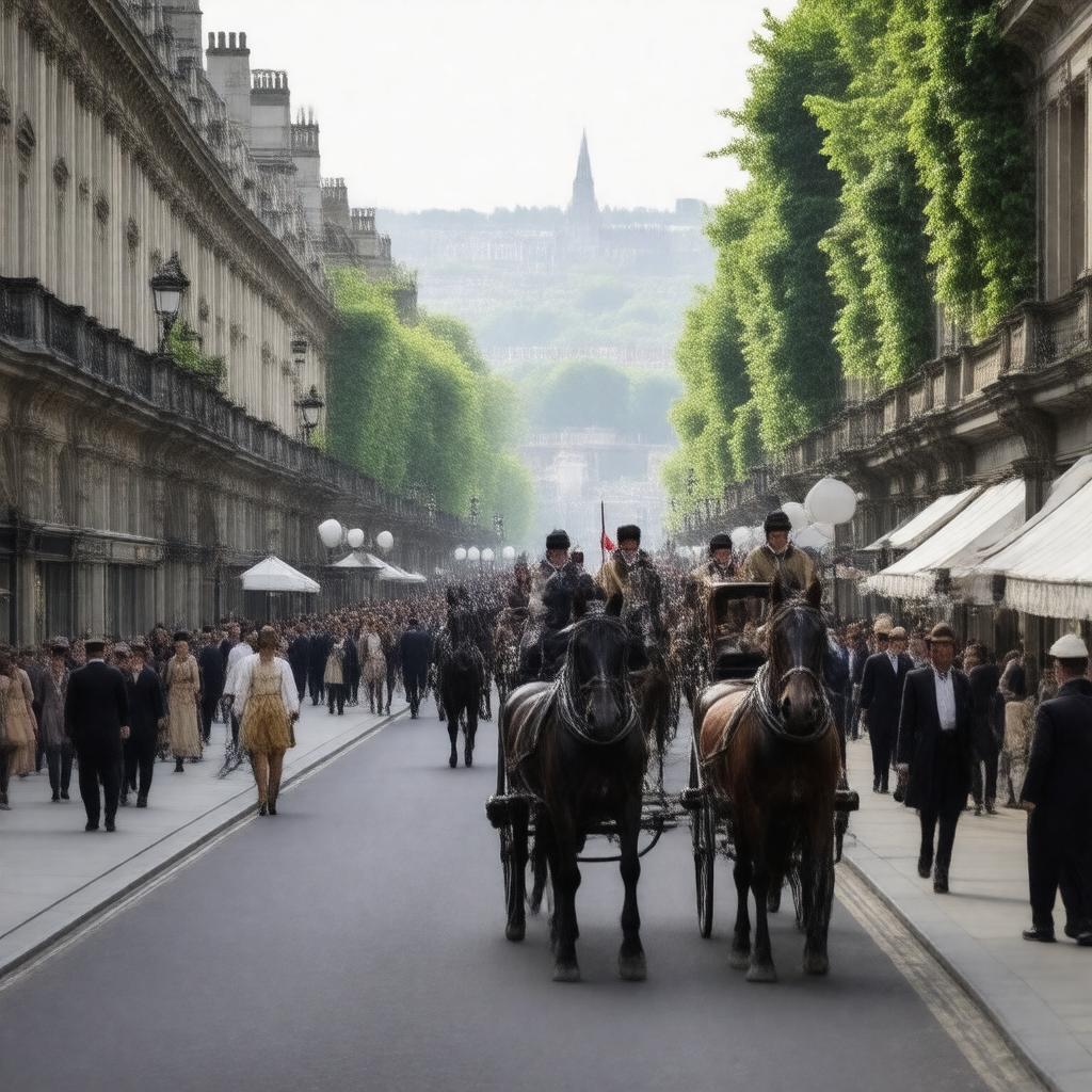 Click to view larger image AI-created image of Long Acre