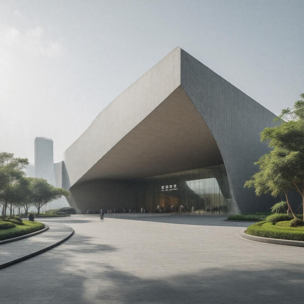 AI-created image of Long Museum Shanghai