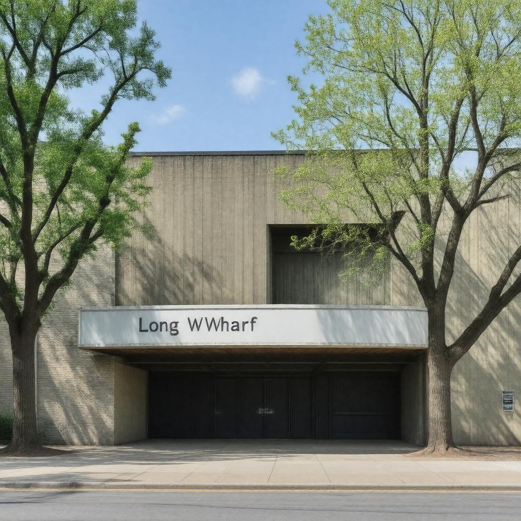 AI-created image of Long Wharf Theatre