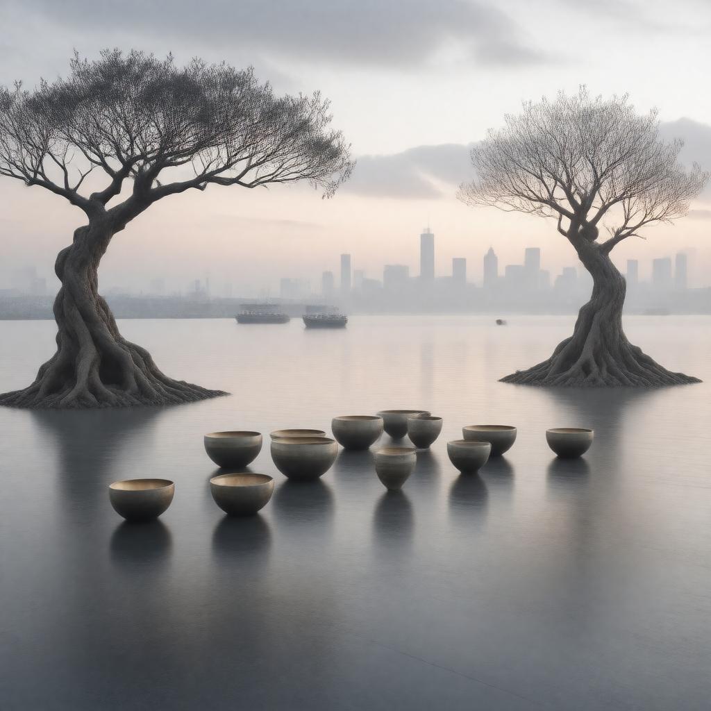 AI-created image of Longplayer