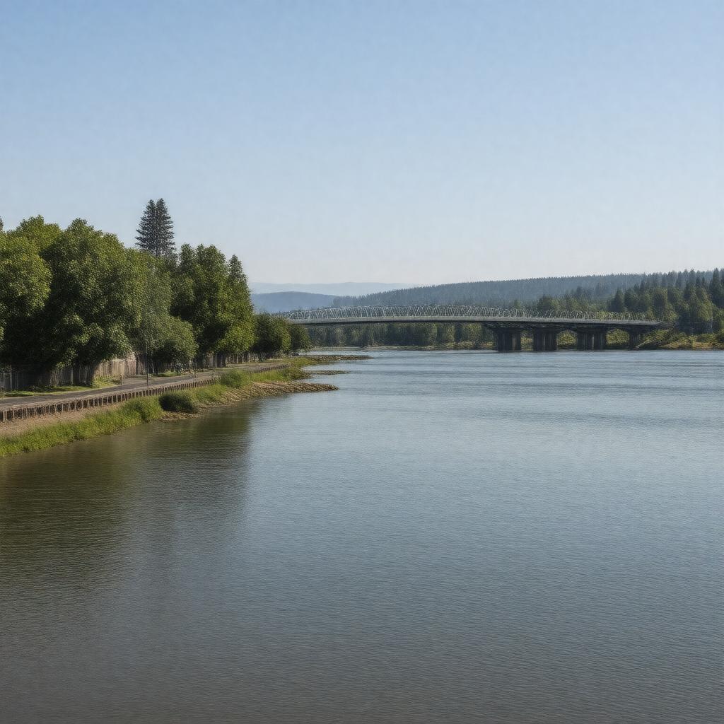 AI-created image of Longview, Washington