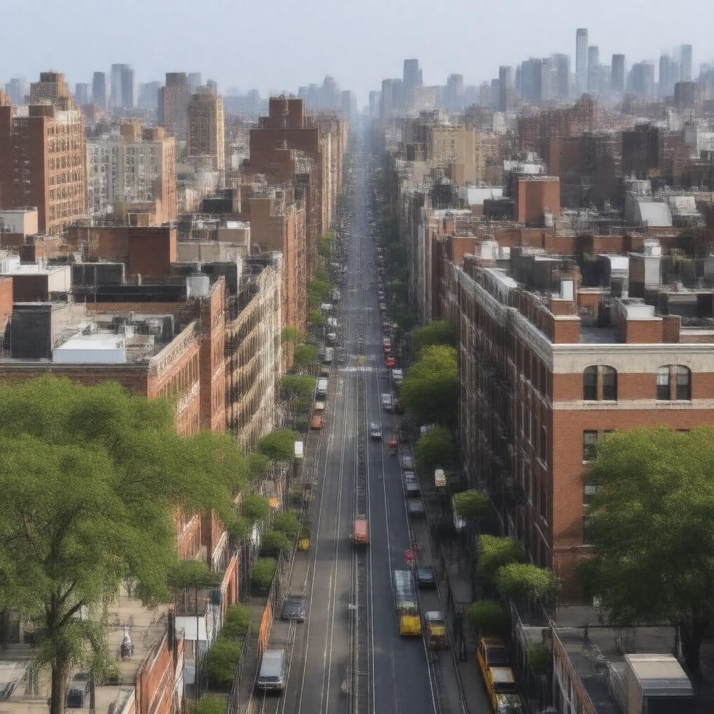 AI-created image of Longwood neighborhood