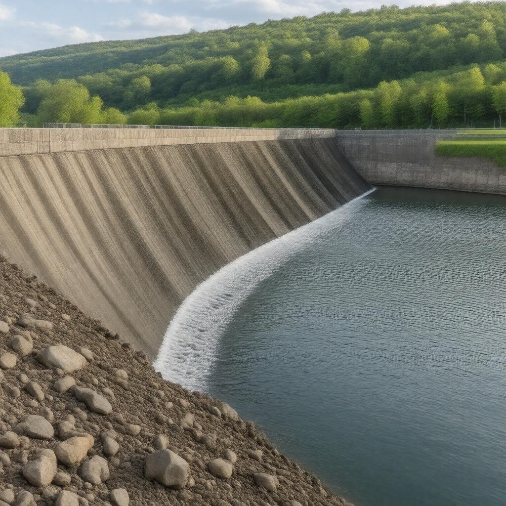 AI-created image of Lonsdale Dam
