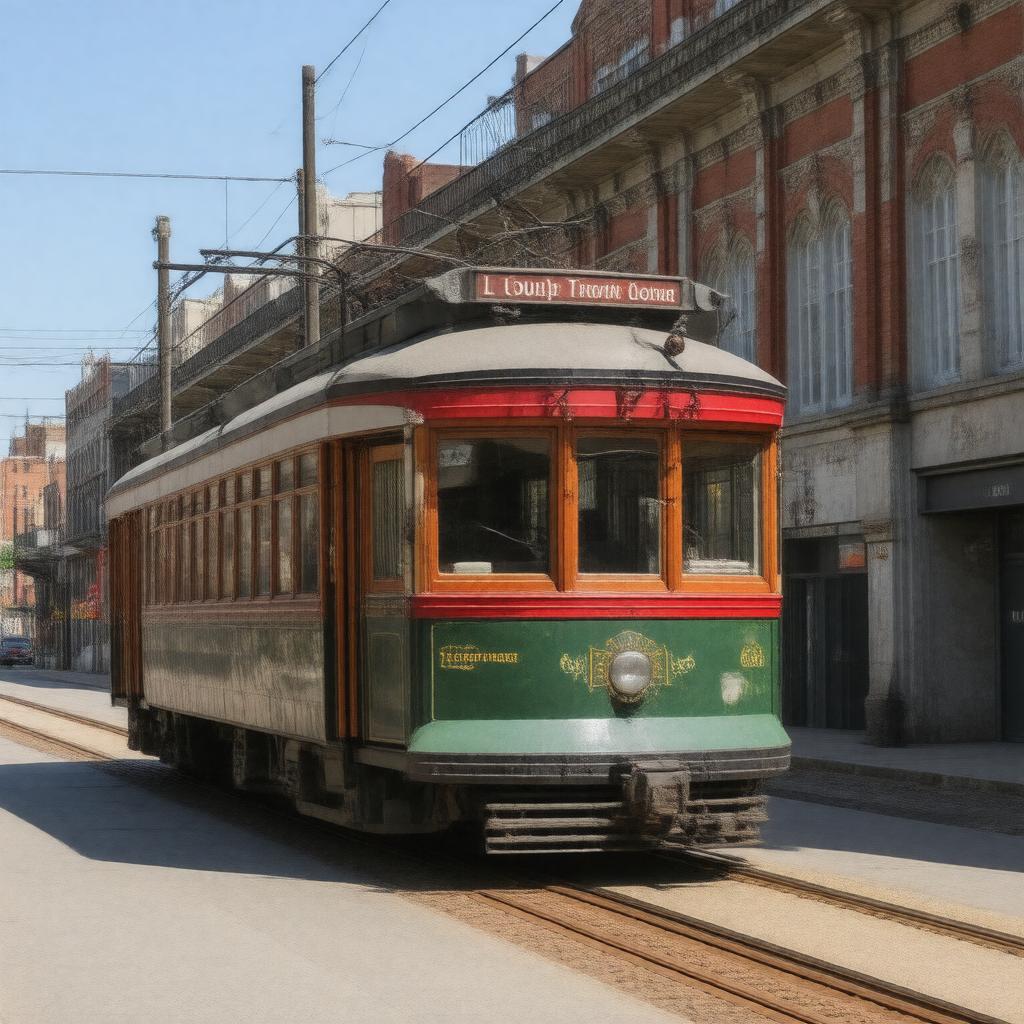 AI-created image of Loop Trolley