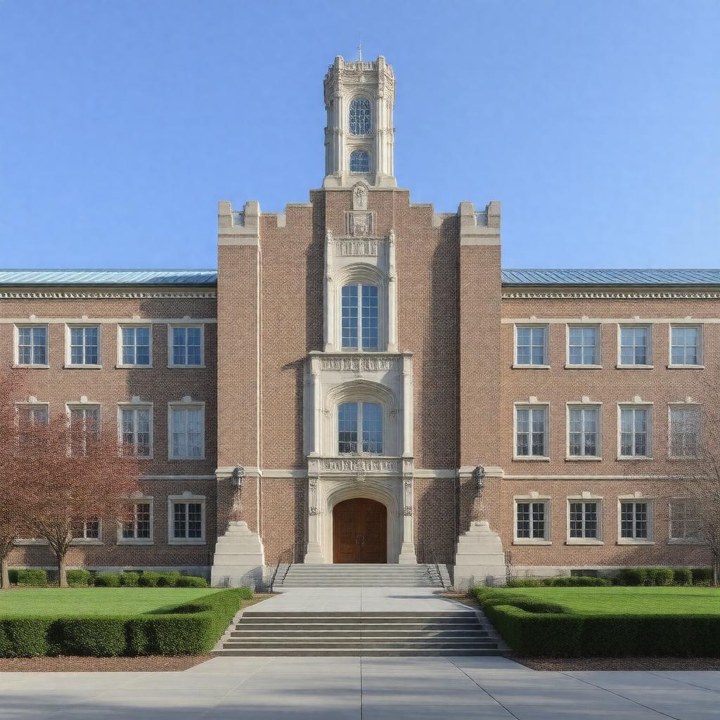 Click to view larger image AI-created image of Lopata Hall