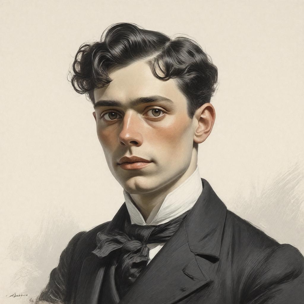 AI-created image of Lord Alfred Douglas
