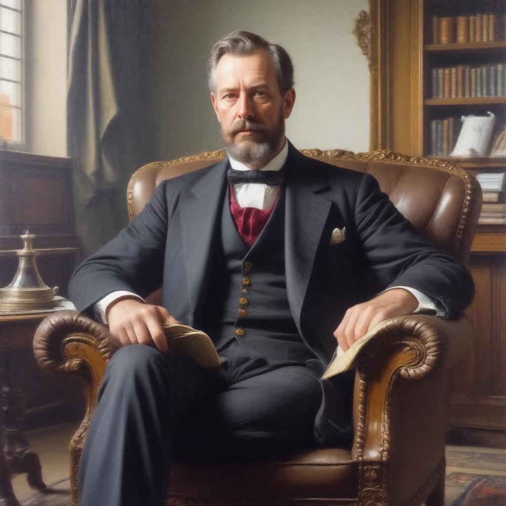 AI-created image of Lord Charnwood