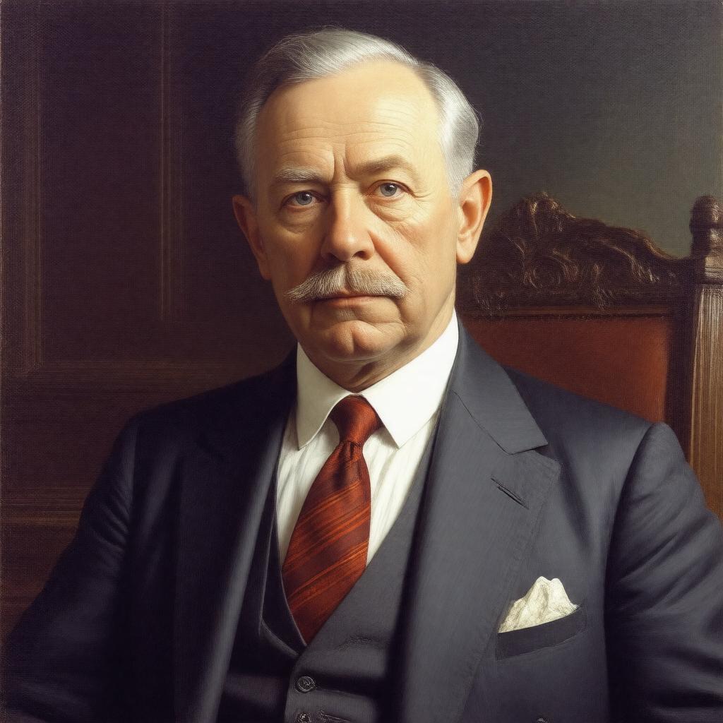 AI-created image of Lord Eustace Percy