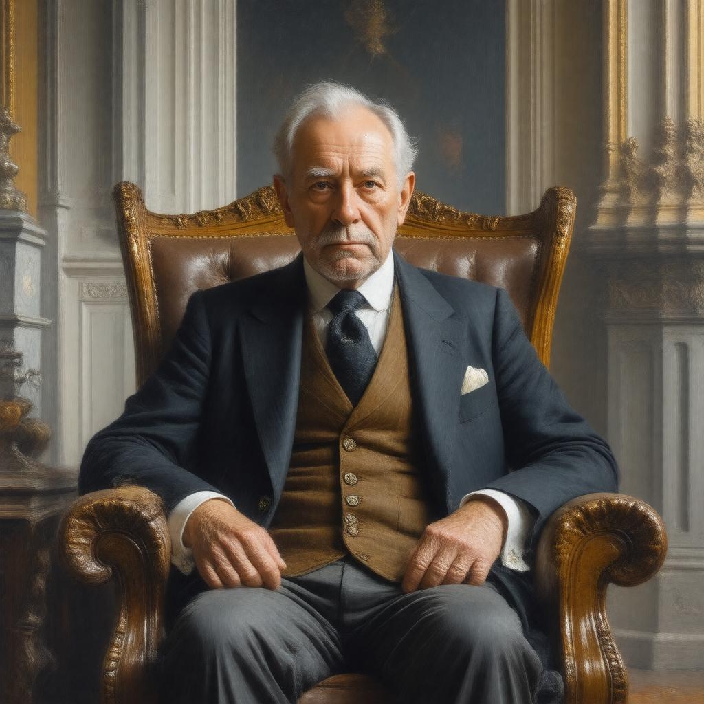 AI-created image of Lord Hugh Cecil