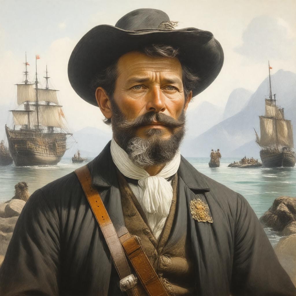 Click to view larger image AI-created image of Lord John Roxton