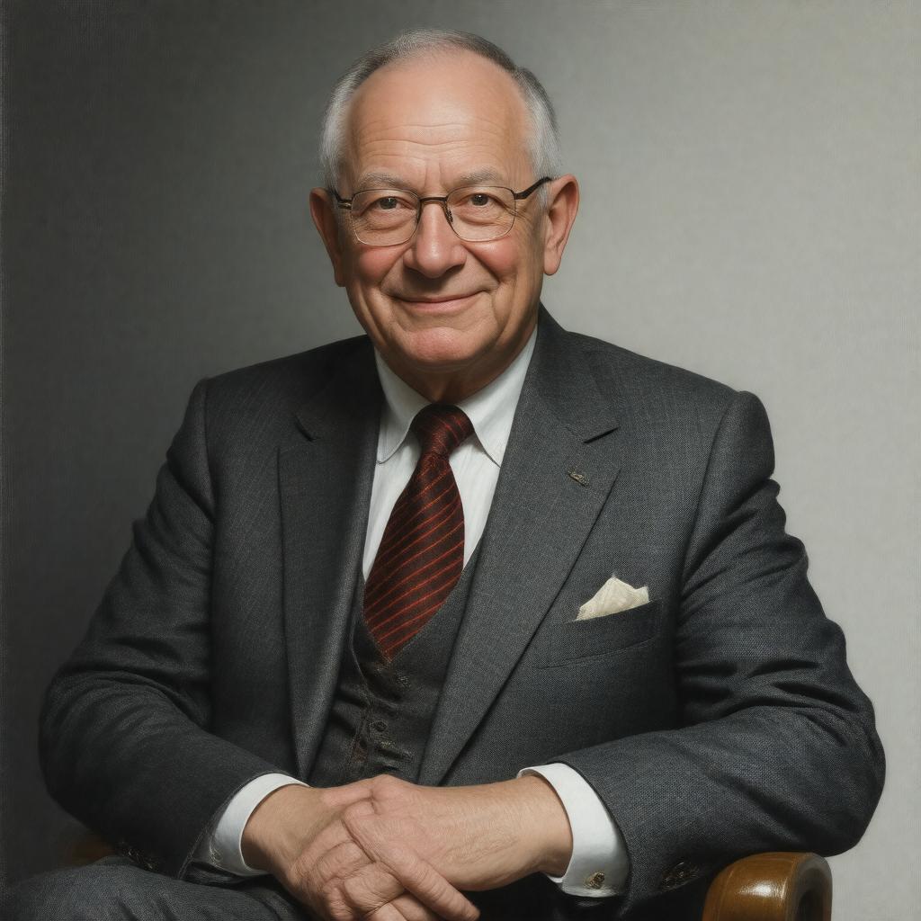 AI-created image of Lord Sainsbury of Turville