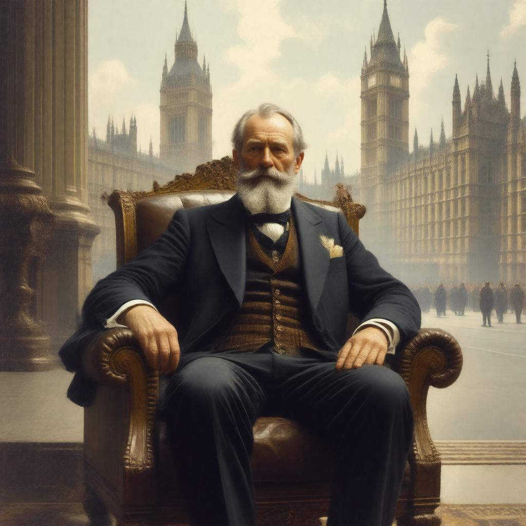 AI-created image of Lord Salisbury