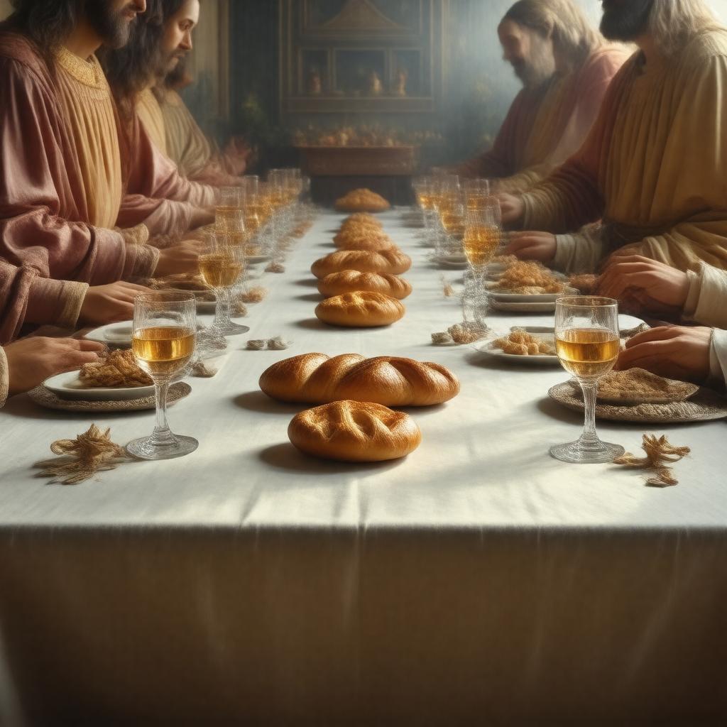 AI-created image of Lord's Supper