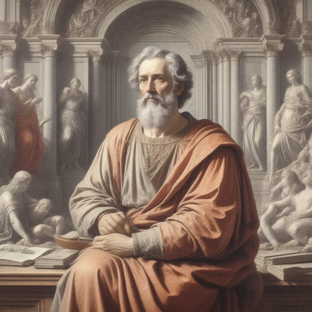 AI-created image of Lorenzo Ghiberti