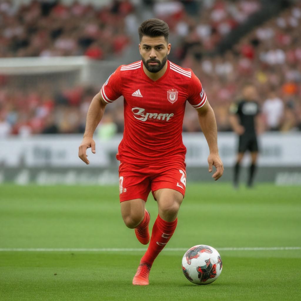 AI-created image of Lorenzo Insigne