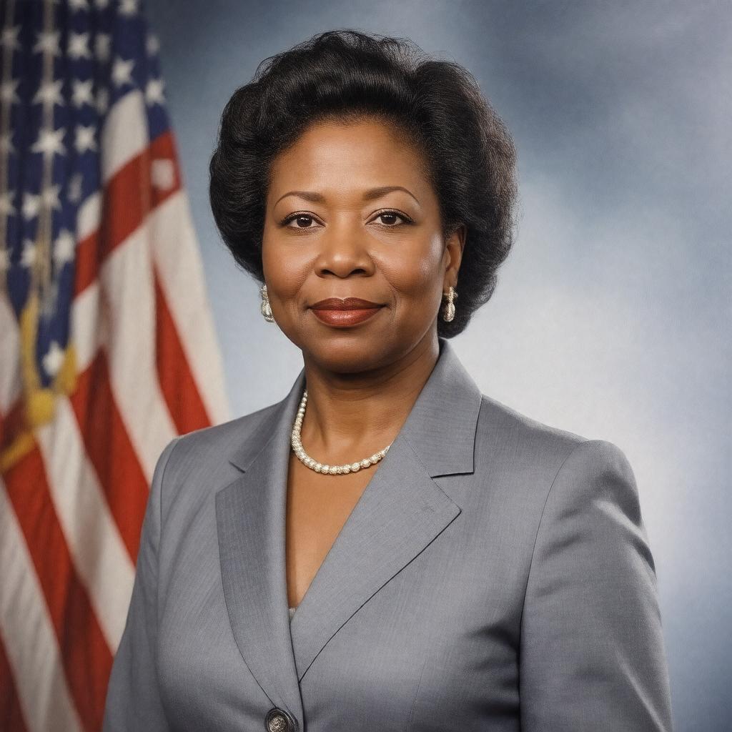 AI-created image of Loretta Lynch
