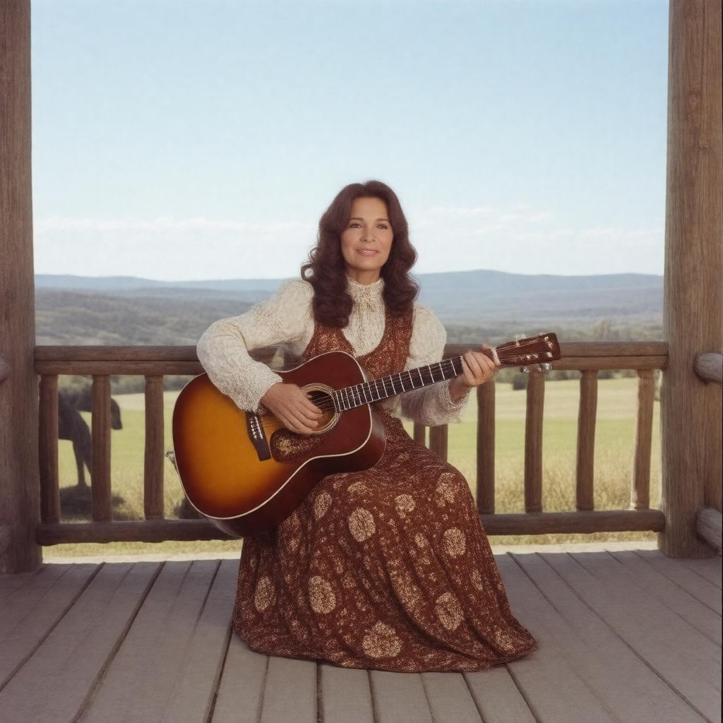 AI-created image of Loretta Lynn