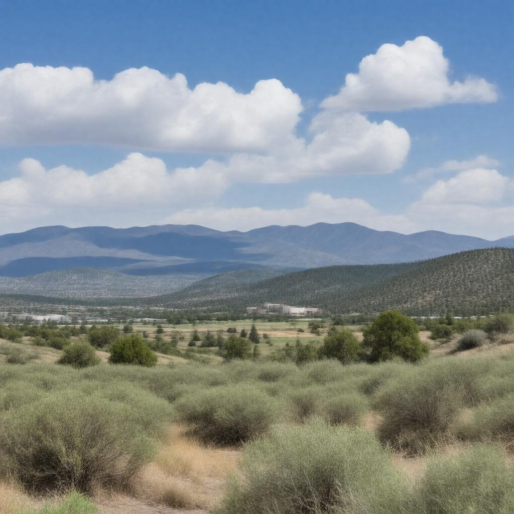 AI-created image of Los Alamos County