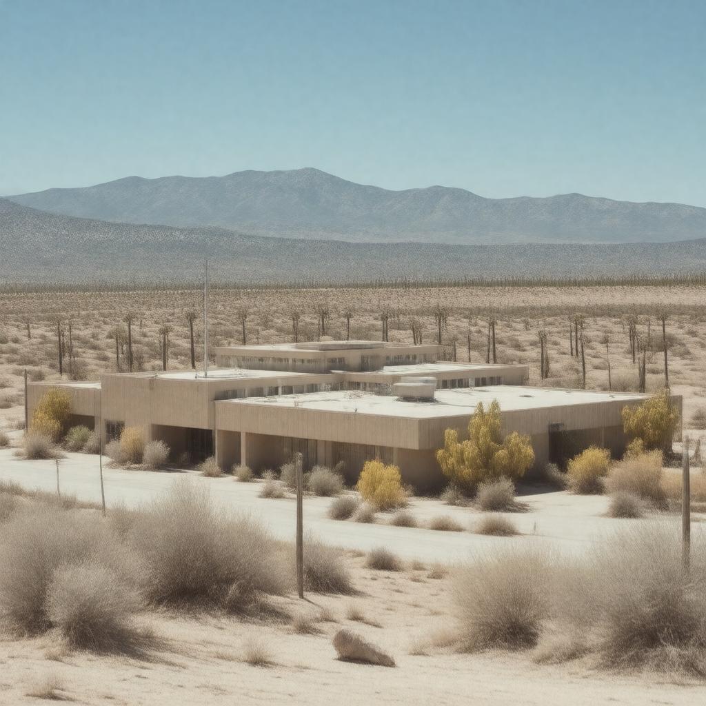 AI-created image of Los Alamos Laboratory