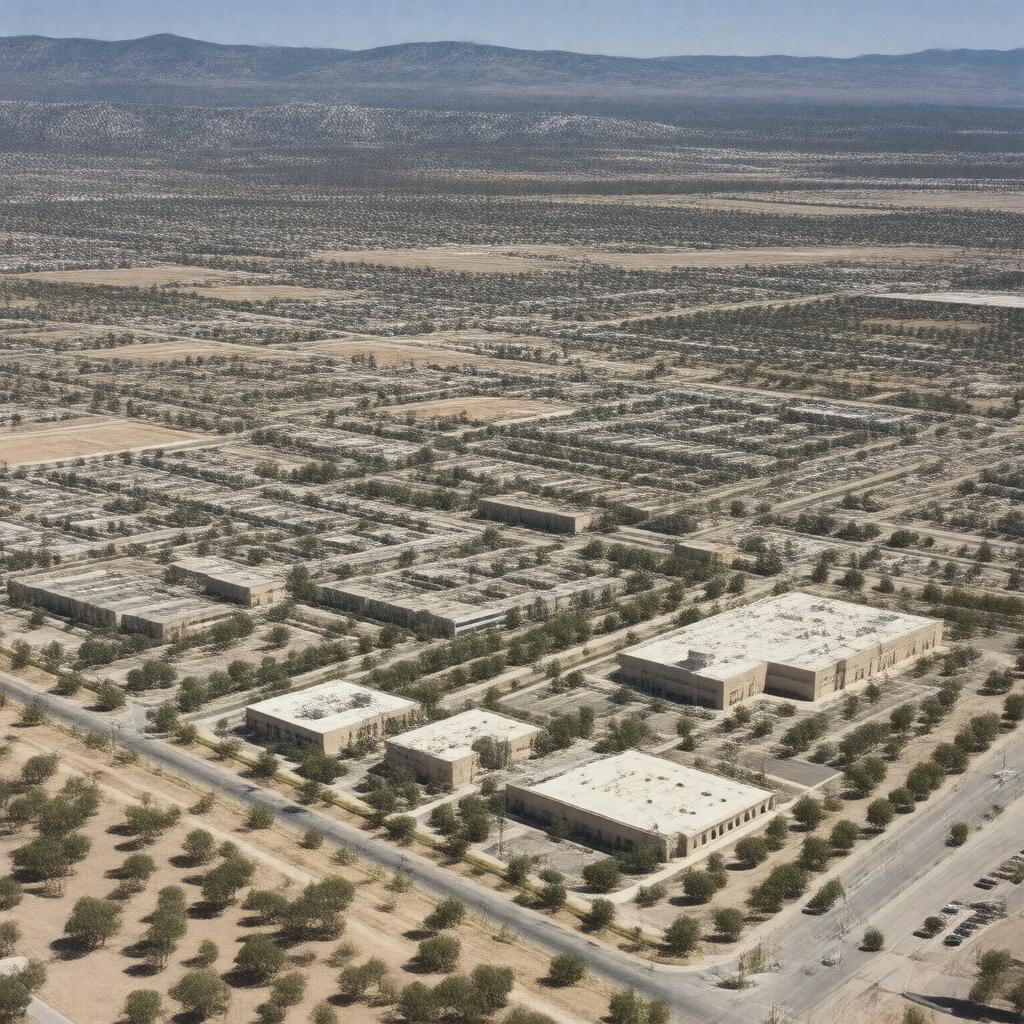 AI-created image of Los Alamos National Laboratory