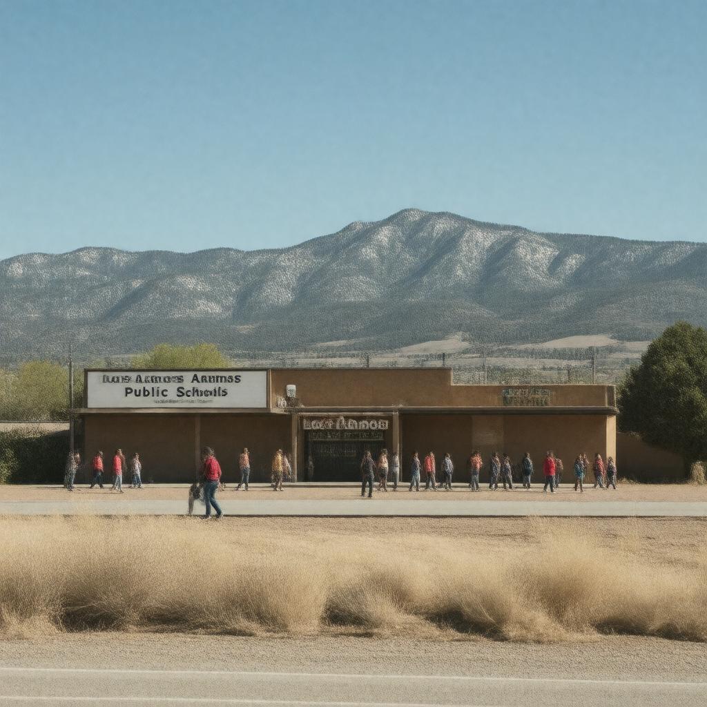 AI-created image of Los Alamos Public Schools