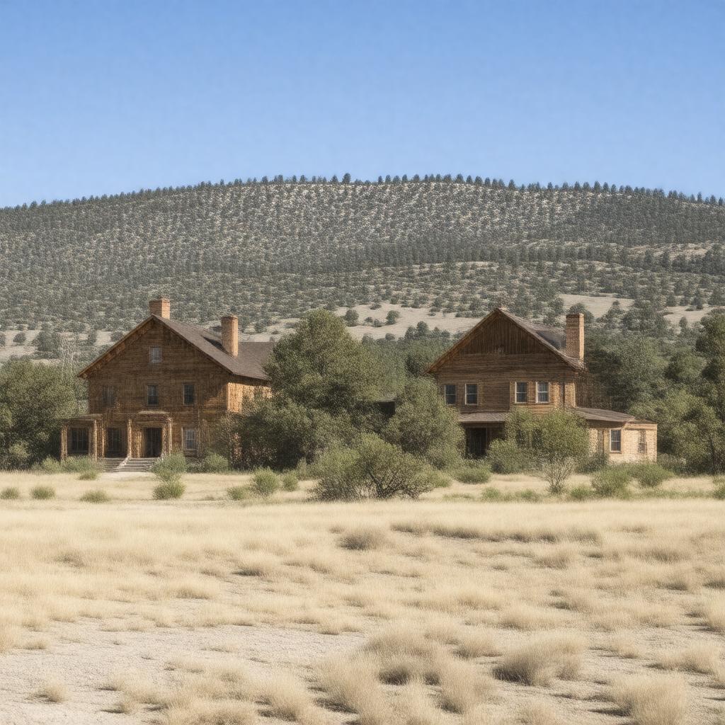 AI-created image of Los Alamos Ranch School Historic District