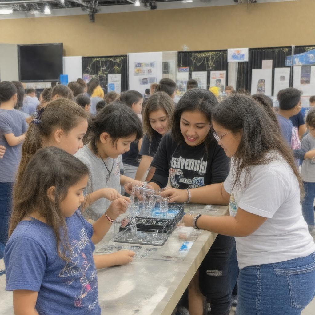 AI-created image of Los Alamos ScienceFest