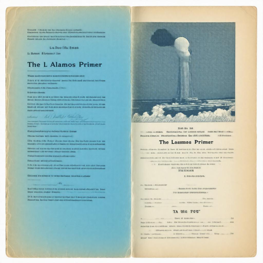 AI-created image of Los Alamos report LA-1940