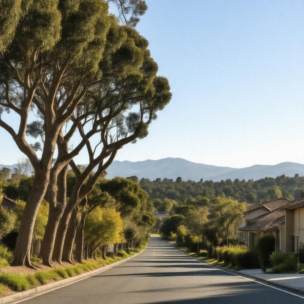 AI-created image of Los Altos, California