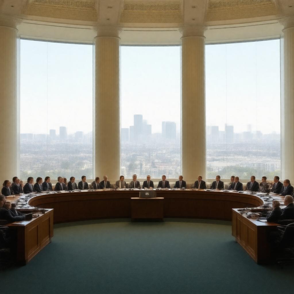 AI-created image of Los Angeles City Council
